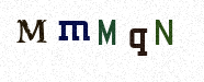 Visual Bestätigung Security Code